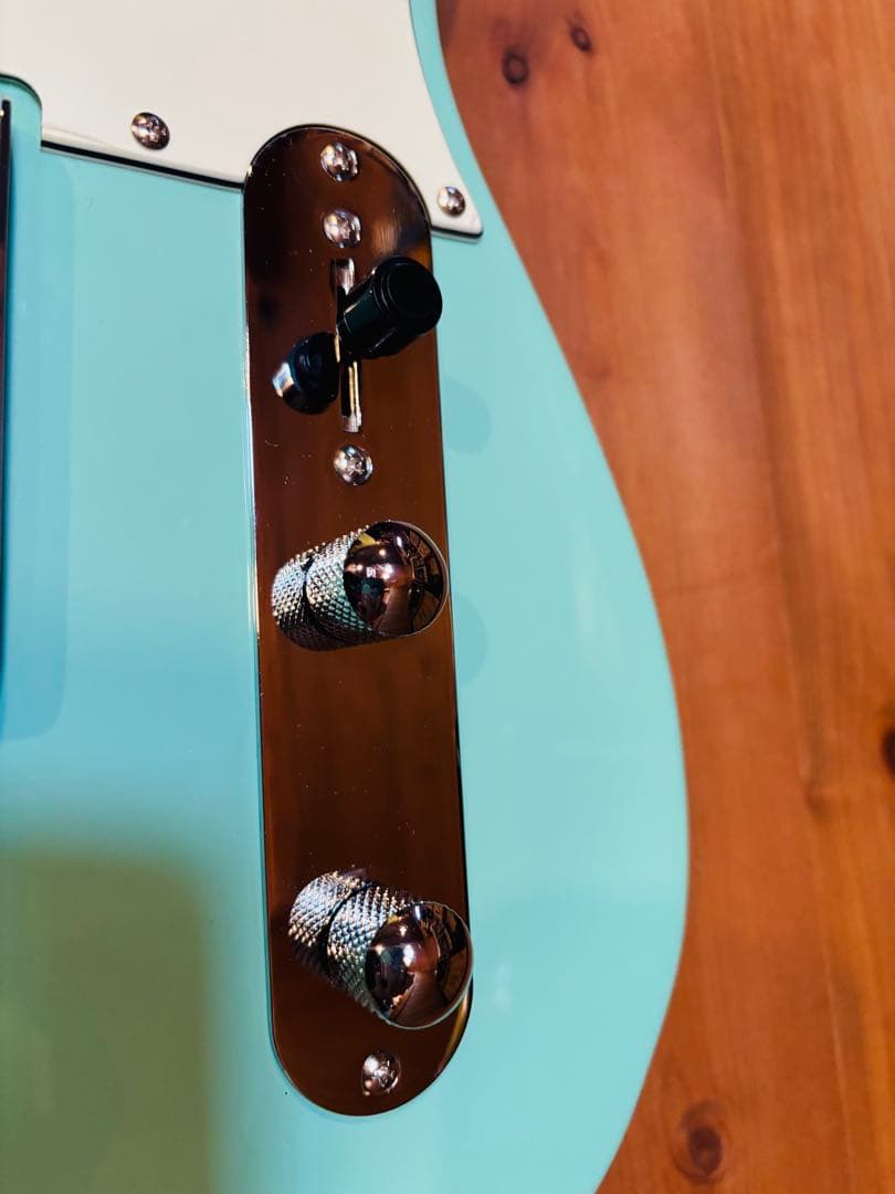 極美品！バッカス　エレキギター　BTE-2-RSM/M サーフグリーン