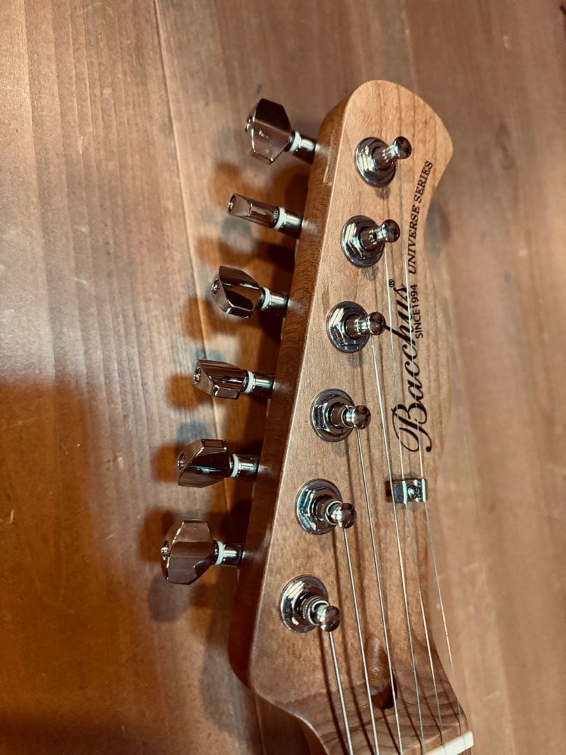 極美品！バッカス　エレキギター　BTE-2-RSM/M サーフグリーン