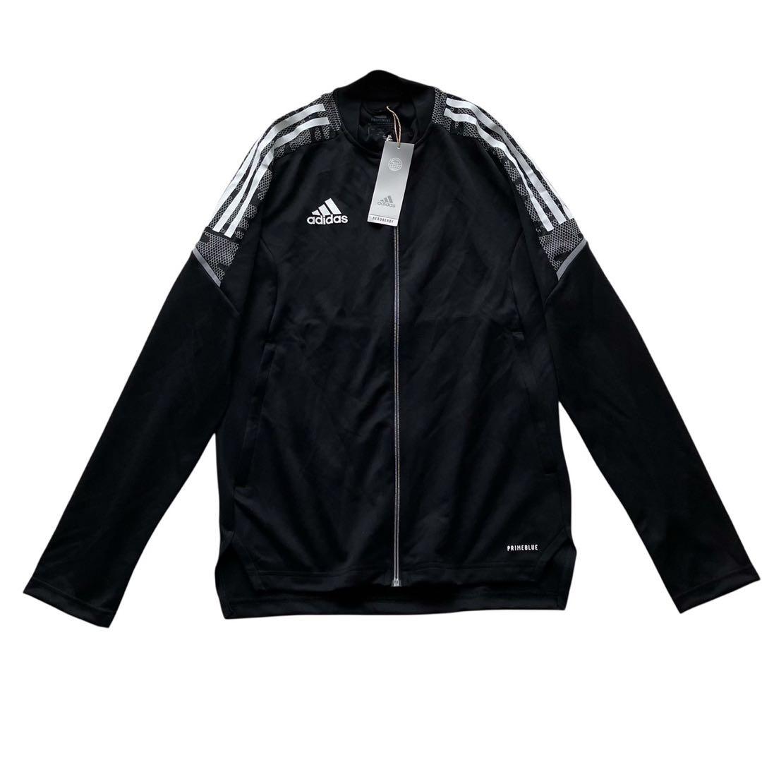 新品未使用タグ付✨アディダス トラックスーツ ジャージ上下セットアップ 黒 M