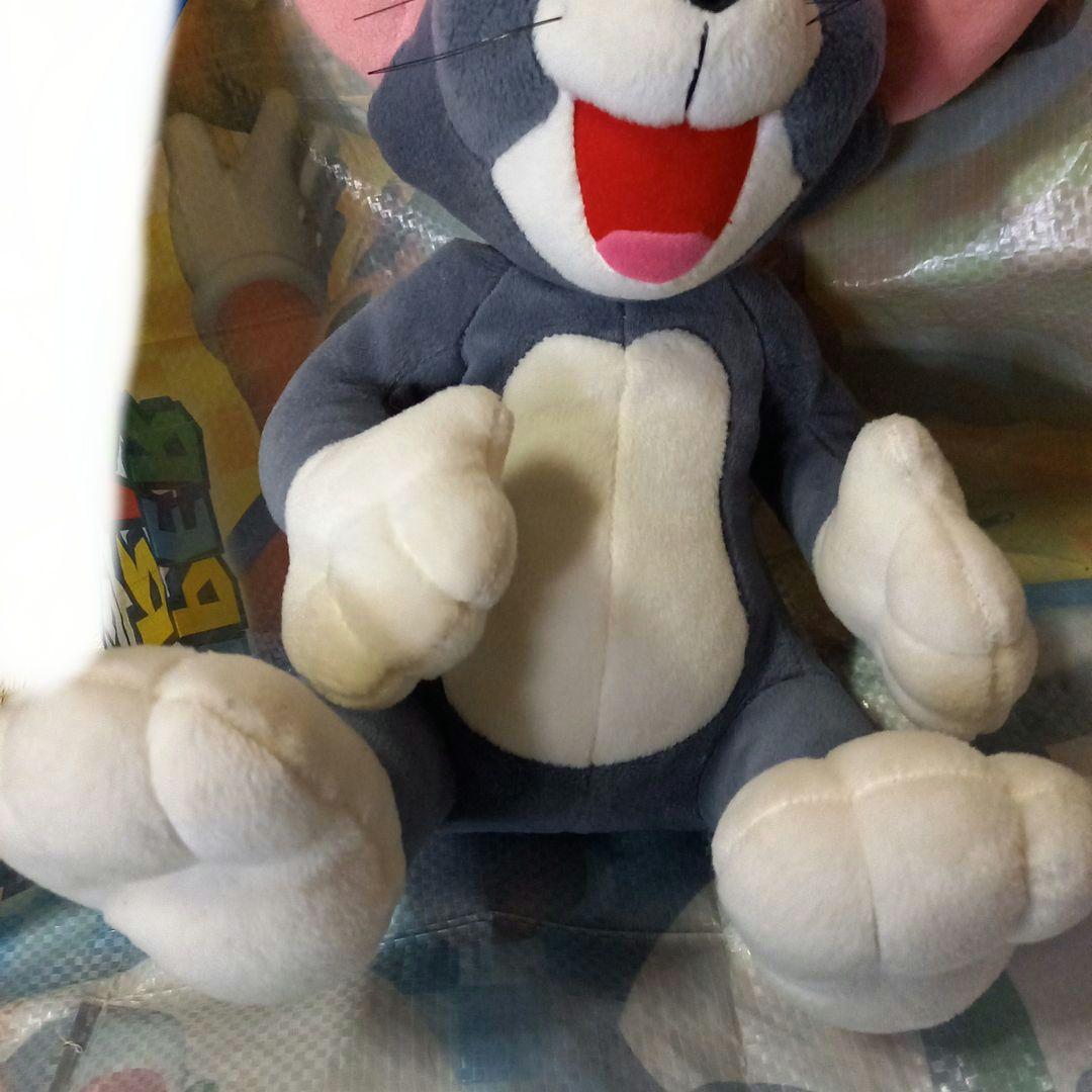 レア★ヴィンテージ★1998年トムとジェリー♪トムジャンボぬいぐるみ♪