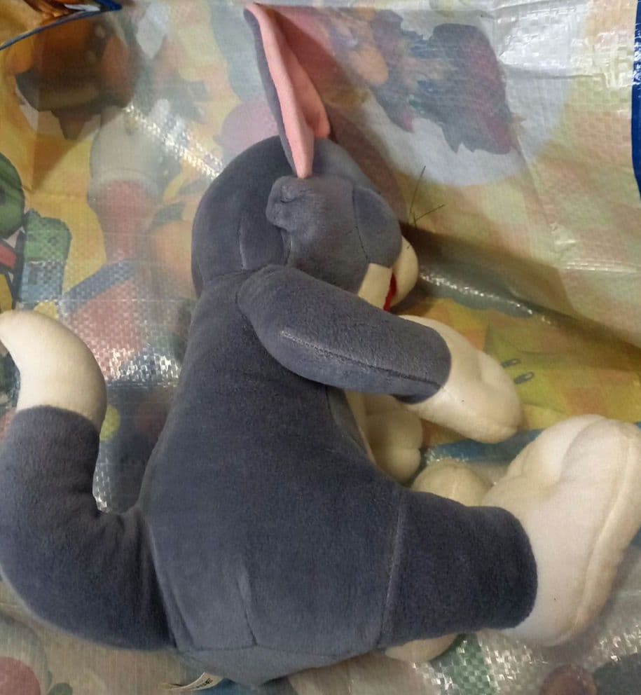 レア★ヴィンテージ★1998年トムとジェリー♪トムジャンボぬいぐるみ♪