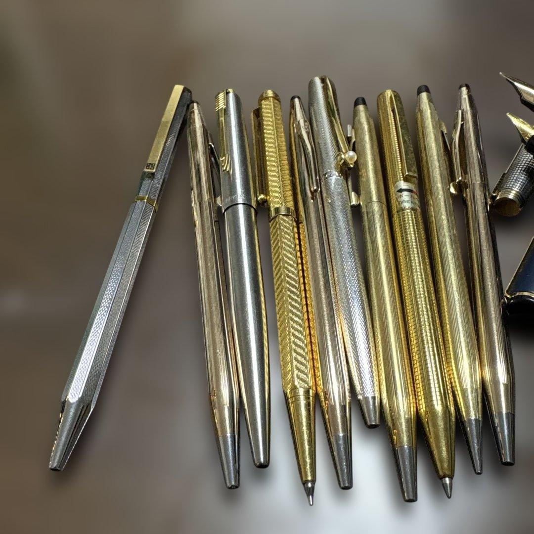 高級万年筆・ボールペンPARKER 14K siliver givenchi