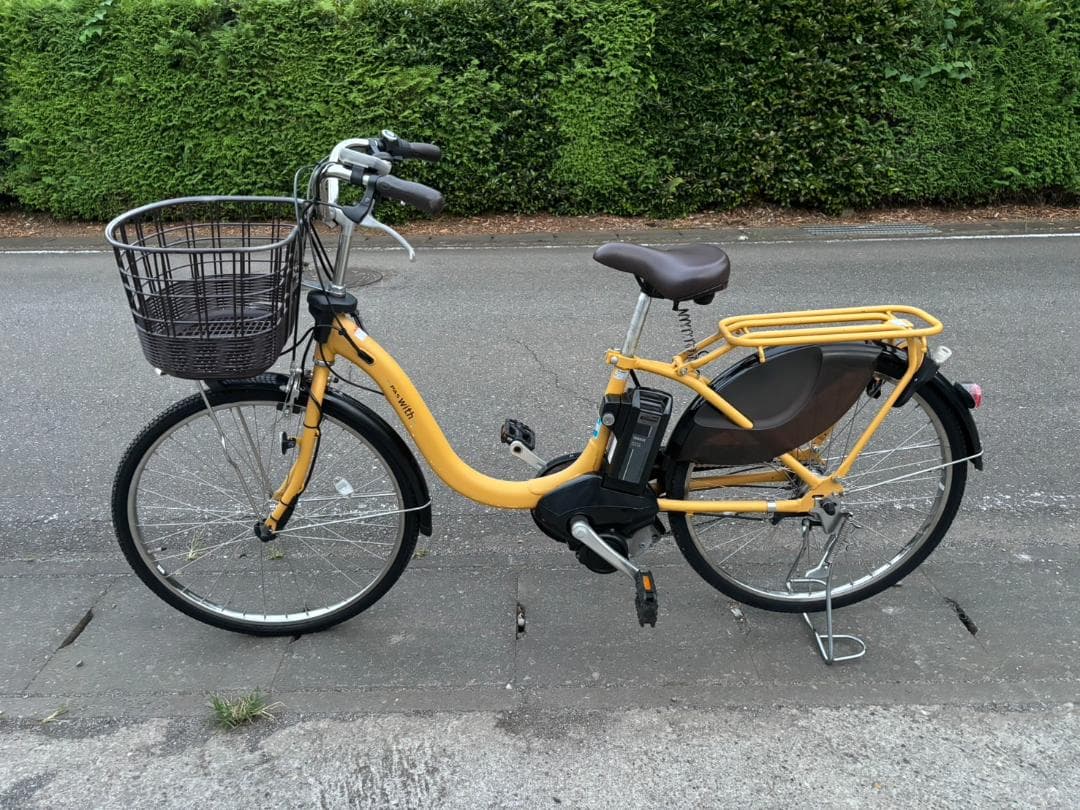 ヤマハ　PAS WITH　12.3Ah　24インチ　電動自転車 2021年モデル