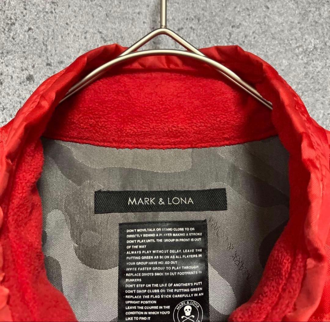 MARK&LONA ダウンベスト L 美品 マークアンドロナ メンズ ゴルフ