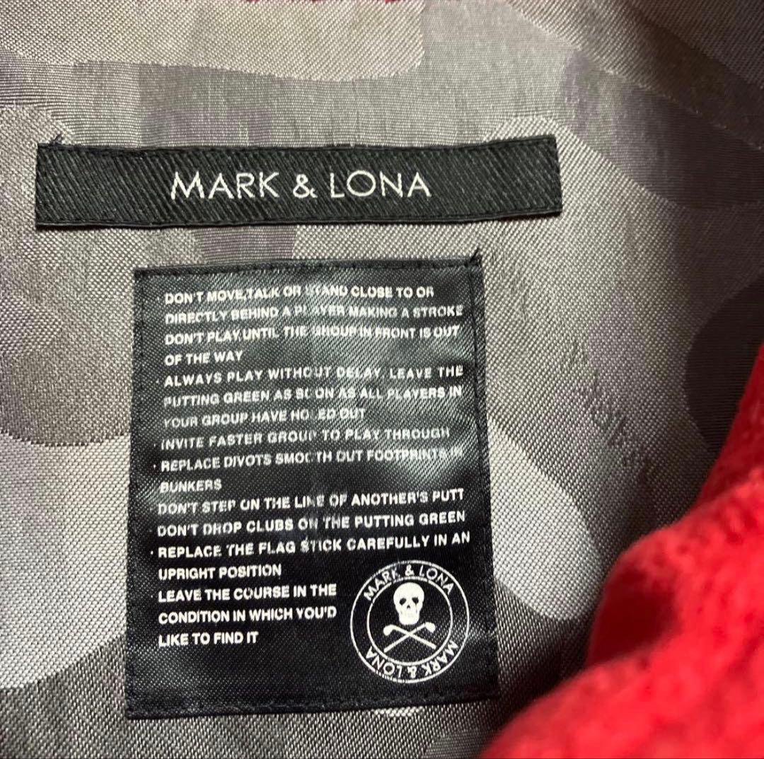 MARK&LONA ダウンベスト L 美品 マークアンドロナ メンズ ゴルフ