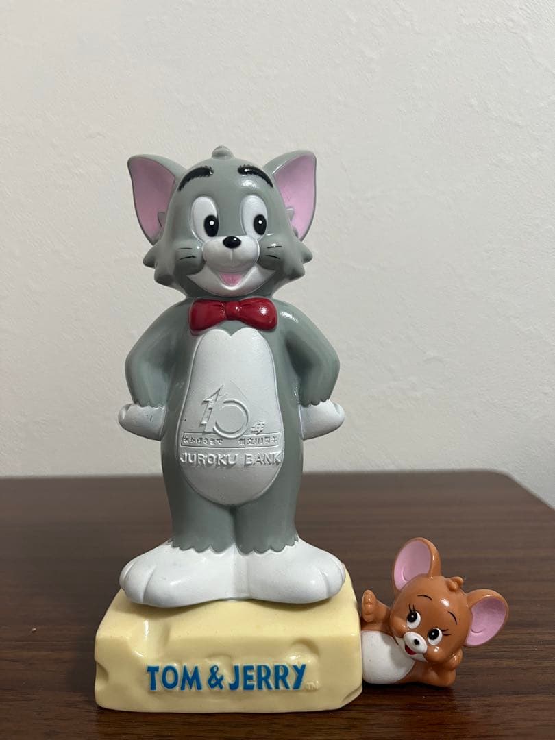 トムとジェリー　フィギュア　十六銀行　ノベルティ