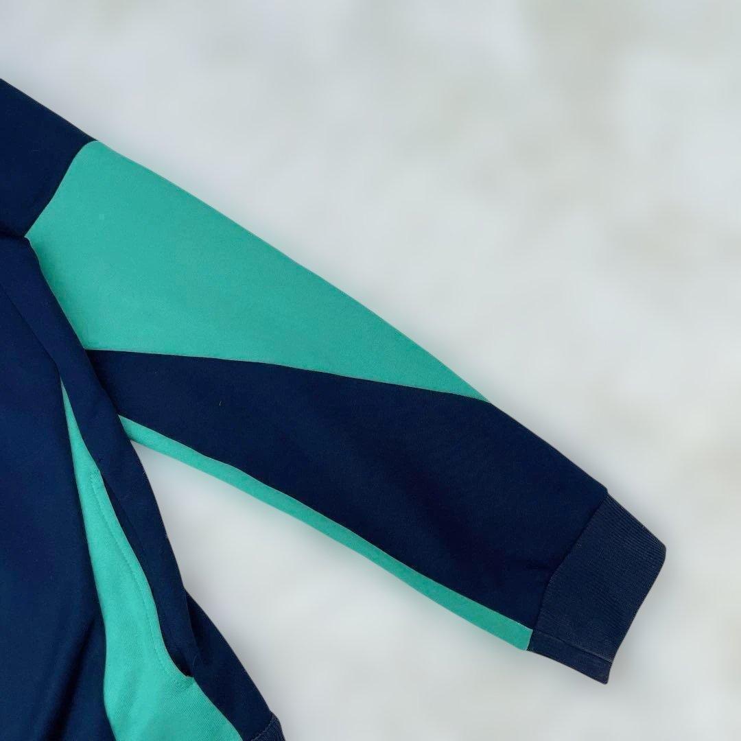 アルマーニエクスチェンジ トラックジャケット　ジャージ　ジップアップ　緑　紺