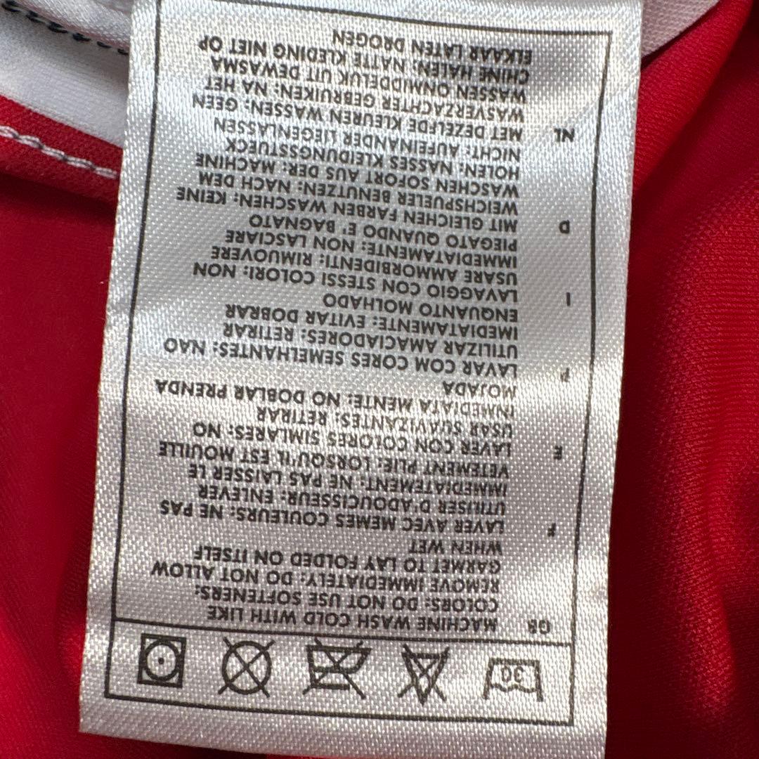 1998-99シーズンアーセナルホームのベルカンプ長袖ユニフォーム（L）