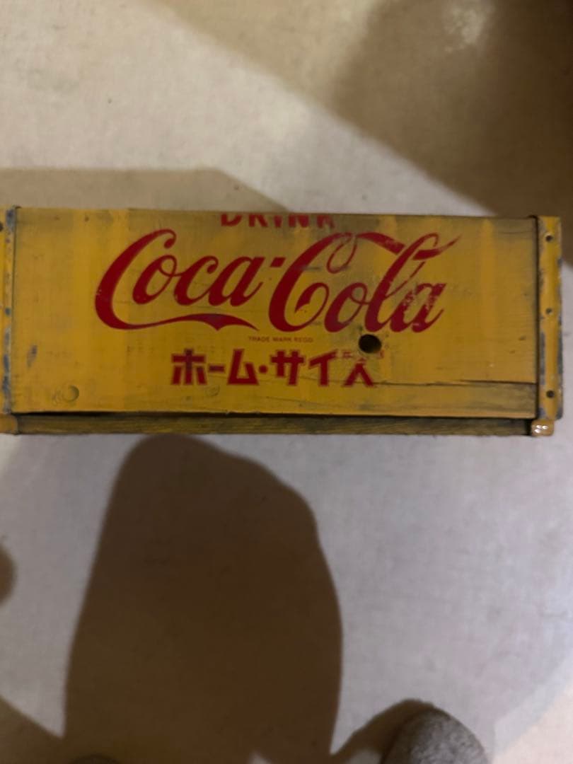 Coca-Cola ホームサイズ 木箱