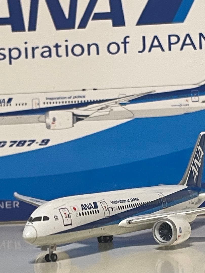 航空機・ヘリコプター JCwings ANA B787-8 JA827A 1/500