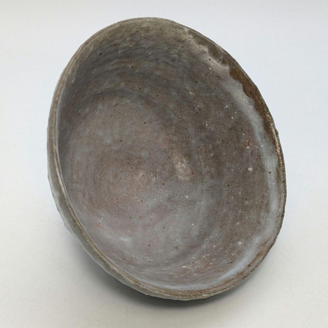 草胆庵 植草達郎 萩焼 茶盌 共箱共布 抹茶碗 抹茶茶碗 茶道具 茶器 食器