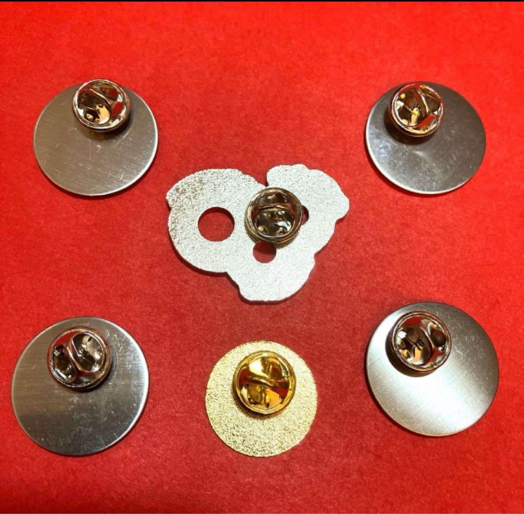 万博 ドイツ館 ピンバッジ 6種 コンプリートセット サーキュラー スタンプ付き