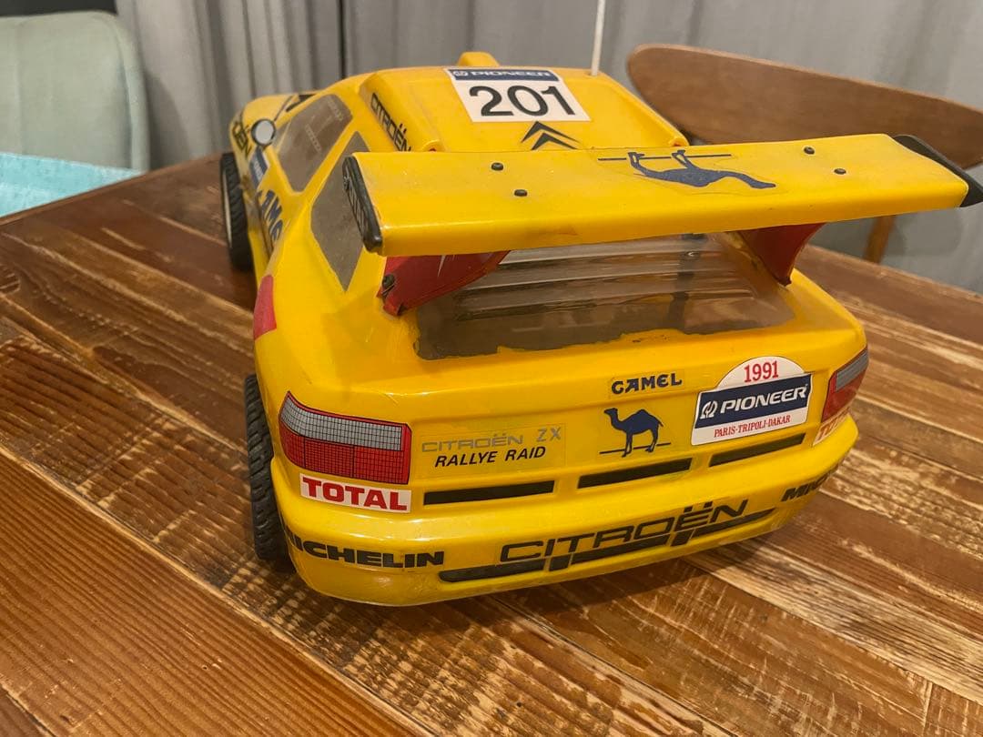 【ジャンク品】京商 エンジンカー シトロエン キャメルデザイン RCカー