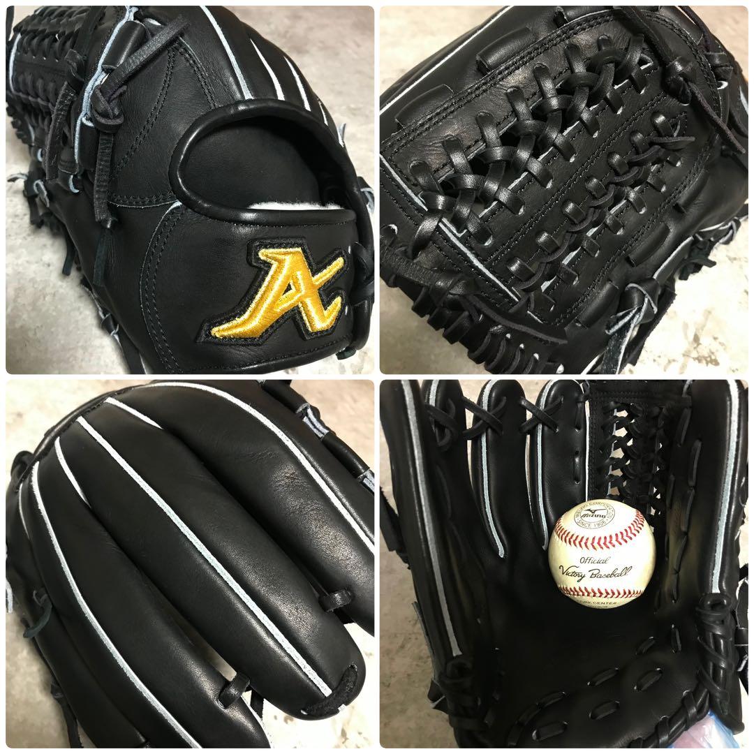 ◆人気 日本製 良品◆ アトムズ 一般 大人用 硬式 左 野球 グローブ グラブ