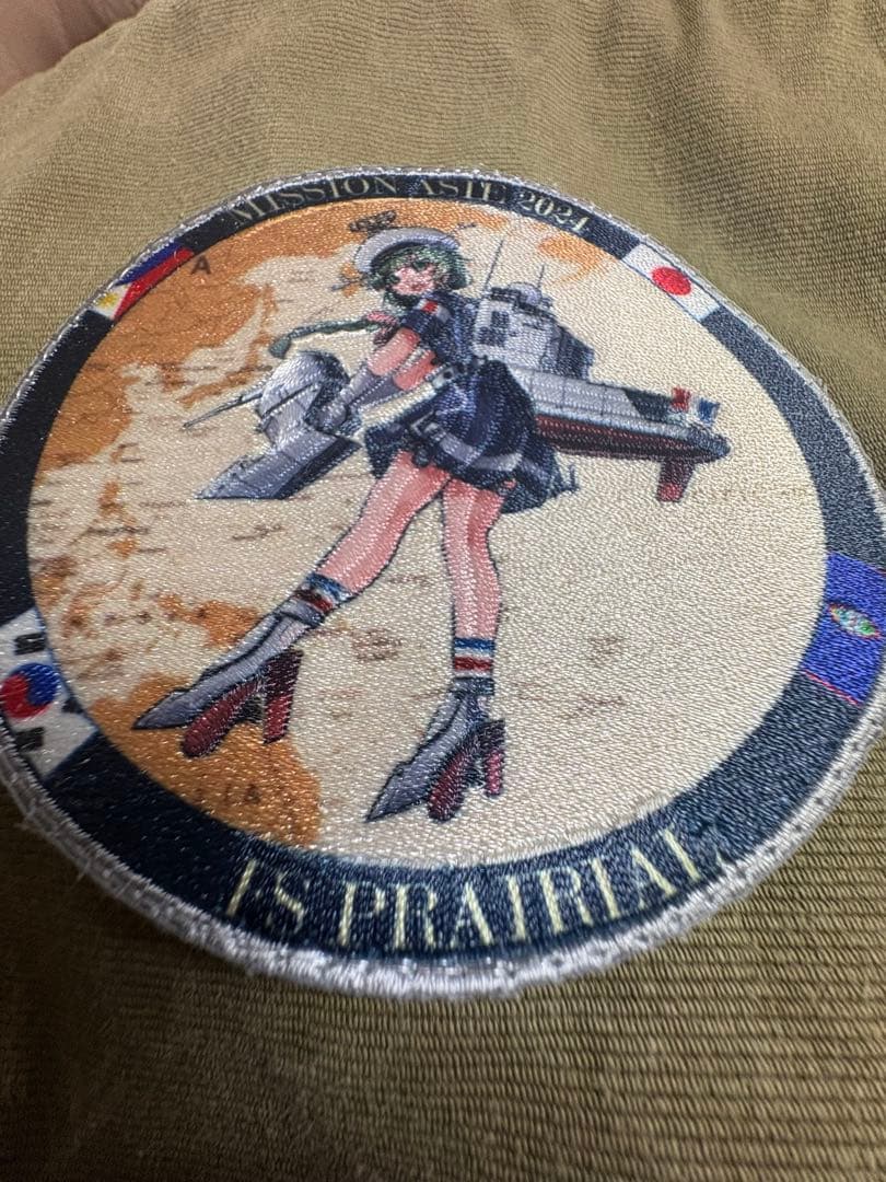 フランス海軍 プレリアル MISSION ASIE 2024 刺繍パッチ