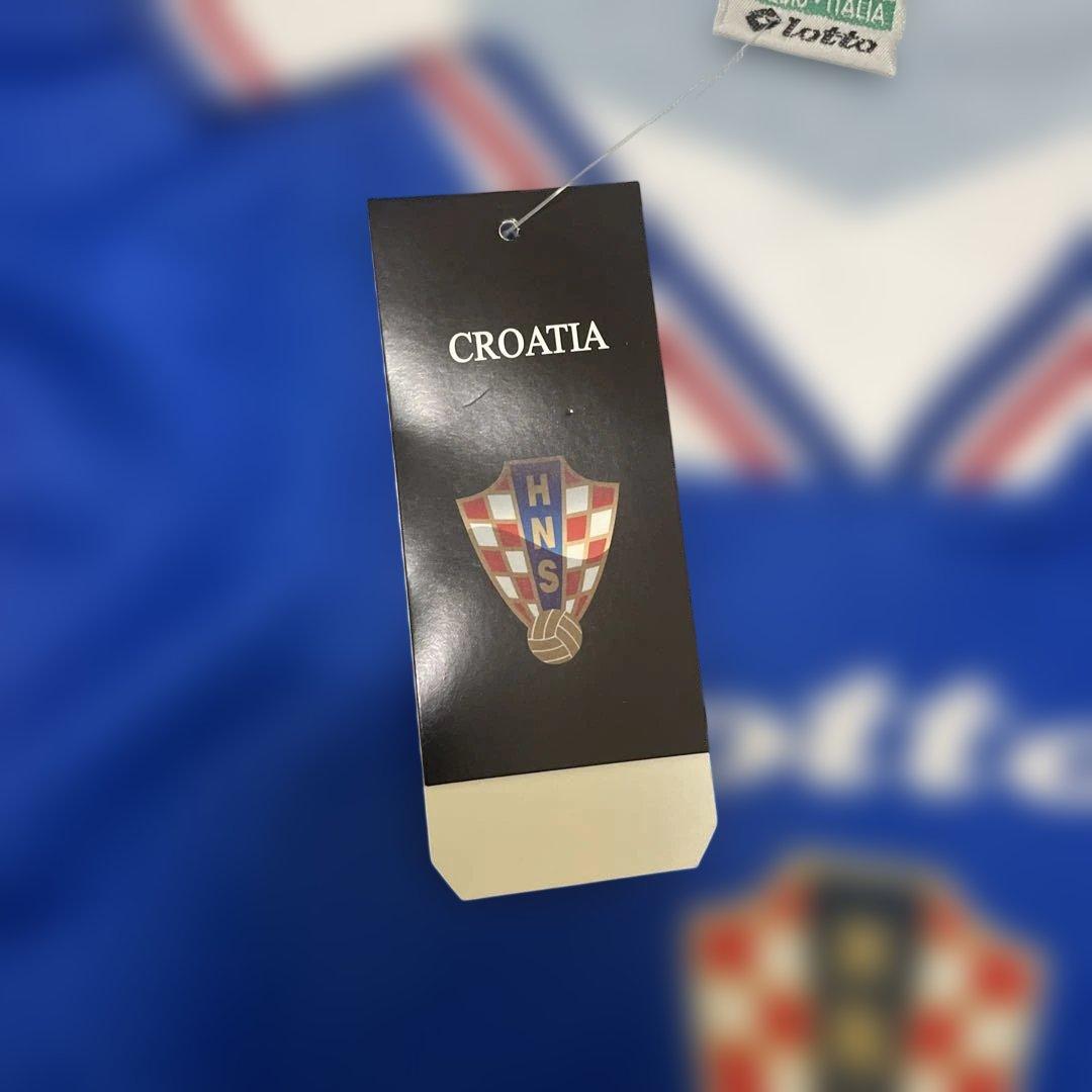 1998年W杯　クロアチア代表　アウェー　ボバン　ユニフォーム　サッカーシャツ