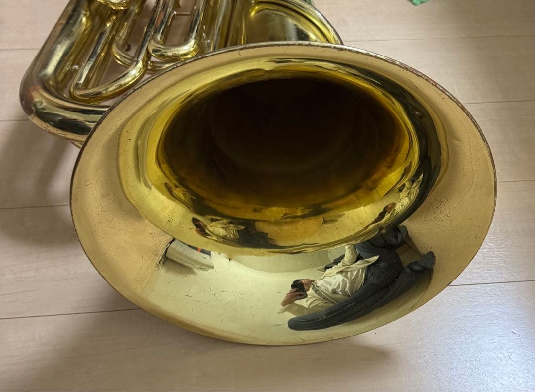 YBB103 B♭チューバ 3ピストン　ハードケース付