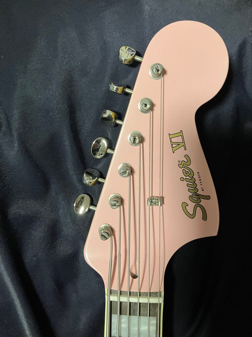 Squier Bass Ⅵ FSR Shell Pink