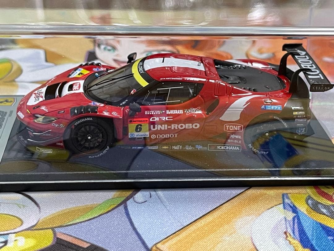 【新品】ルックスマート 1/43 フェラーリ 片山義章 R.M.ムンタン
