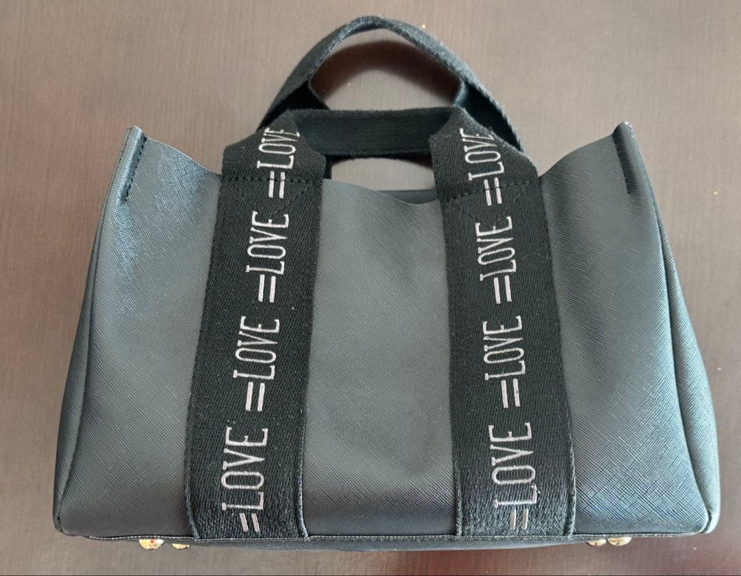 佐々木舞香　イコラブ　ラフォーレ原宿コラボ　バッグ　カバン　黒　AnMILLE