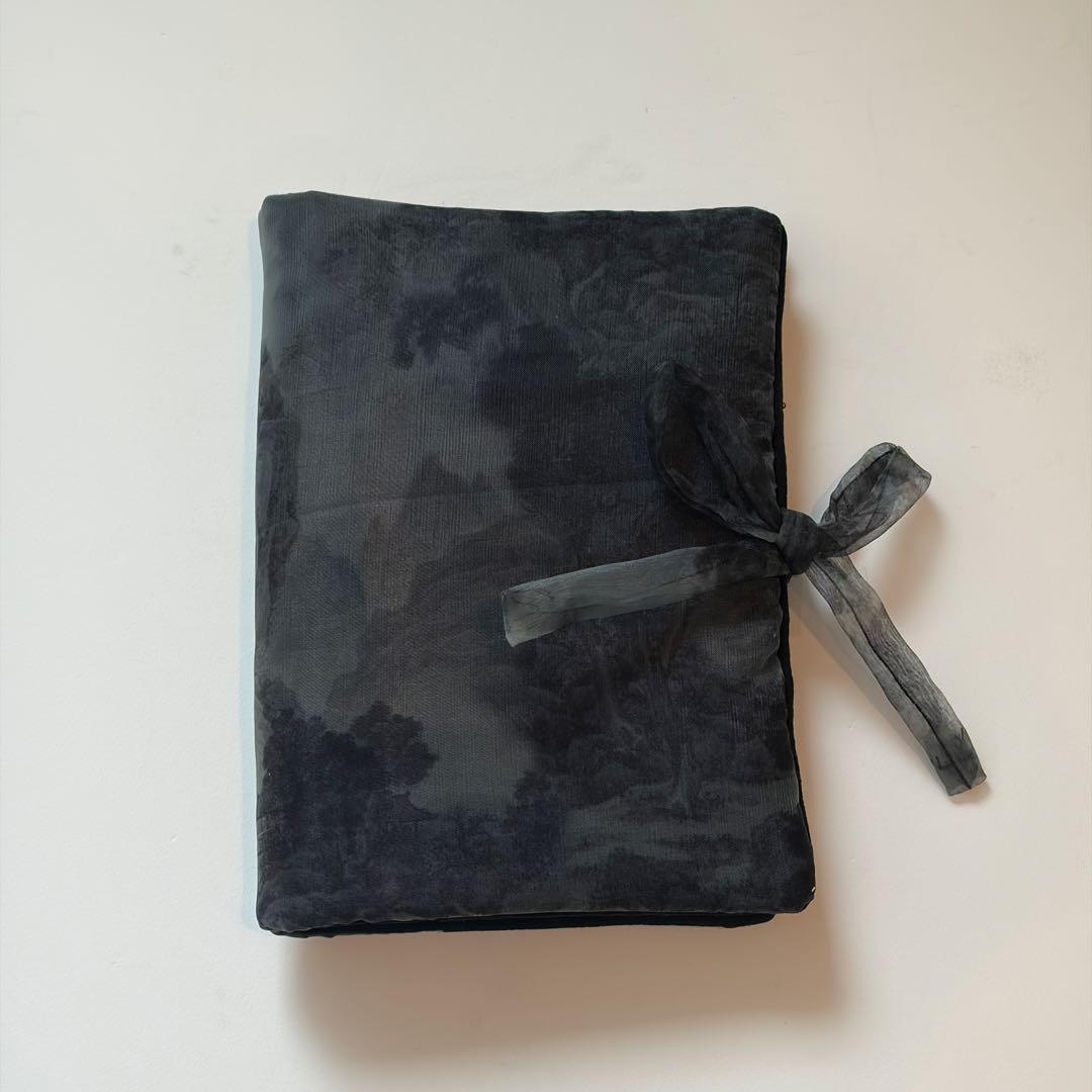 バインダーカバー　モノトーン　絵画　A6 韓国　貯金