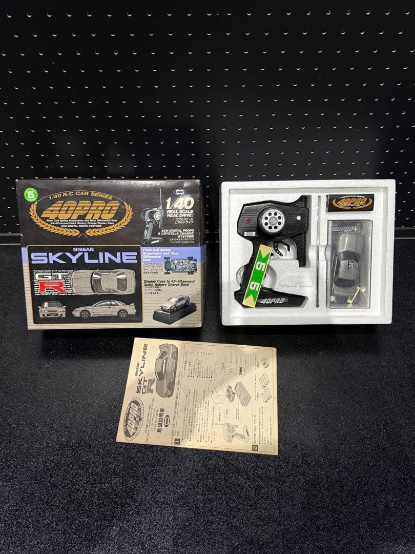 2点skyline GTRとFerrari F40 1/40 MARUI