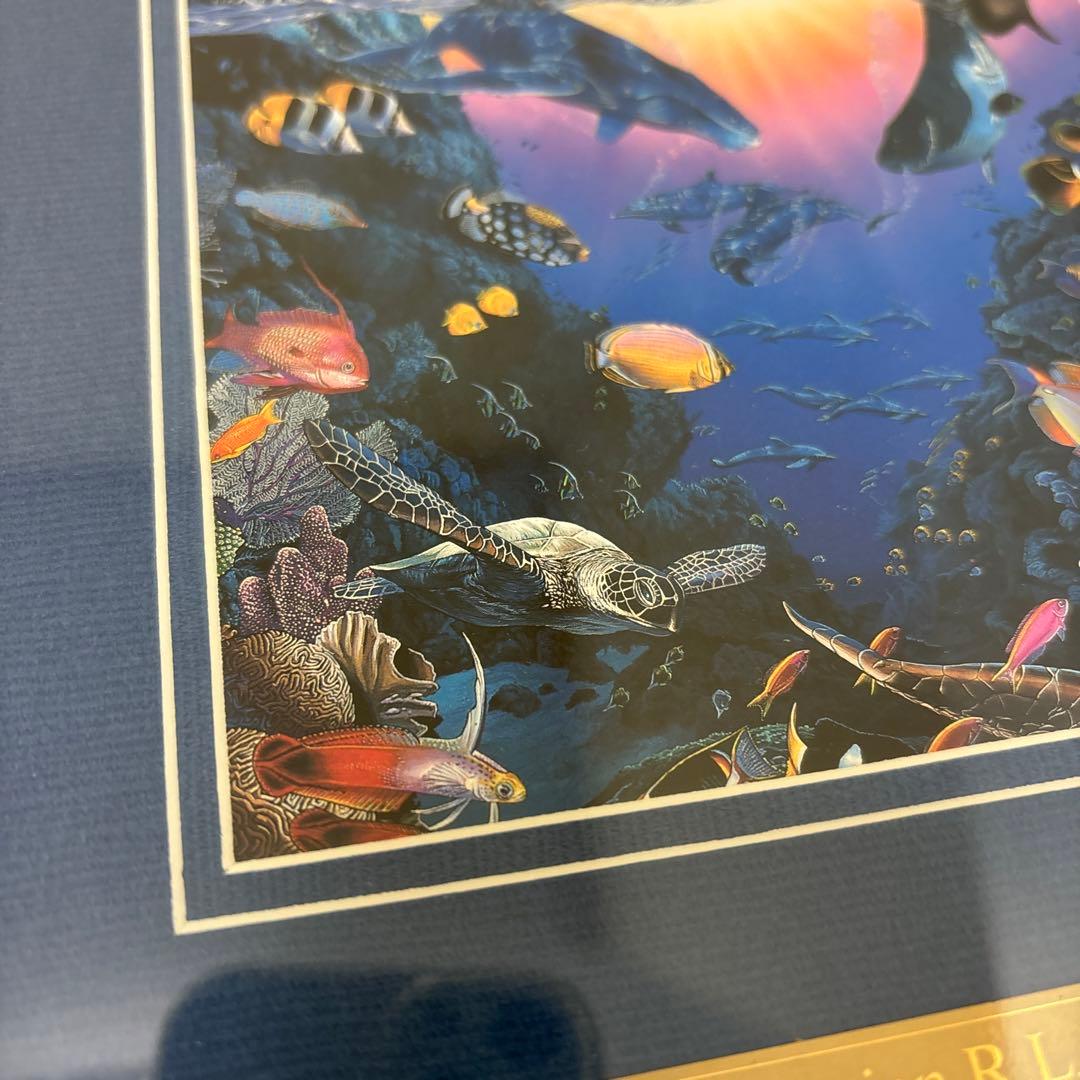 こ*う様 ラッセン　THE COSMOS コスモス　版画　絵画　シルクスクリーン