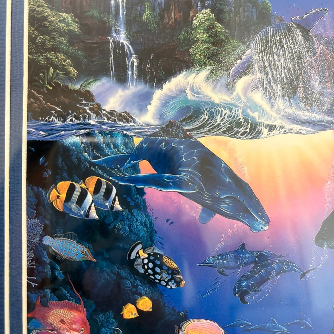 こ*う様 ラッセン　THE COSMOS コスモス　版画　絵画　シルクスクリーン