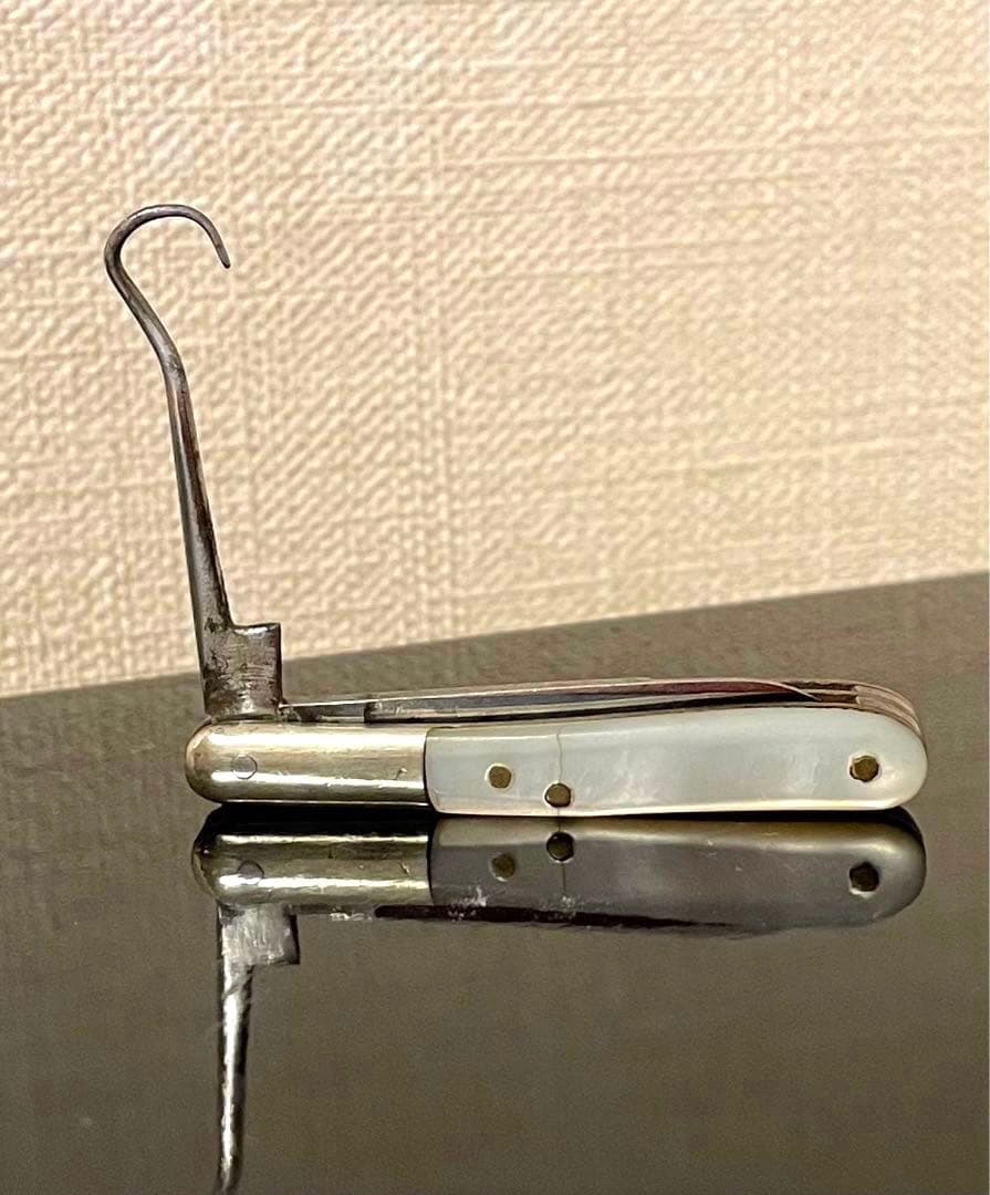 ディクソンカトラリー社　アンティーク　 モップ　ボタンフックナイフ