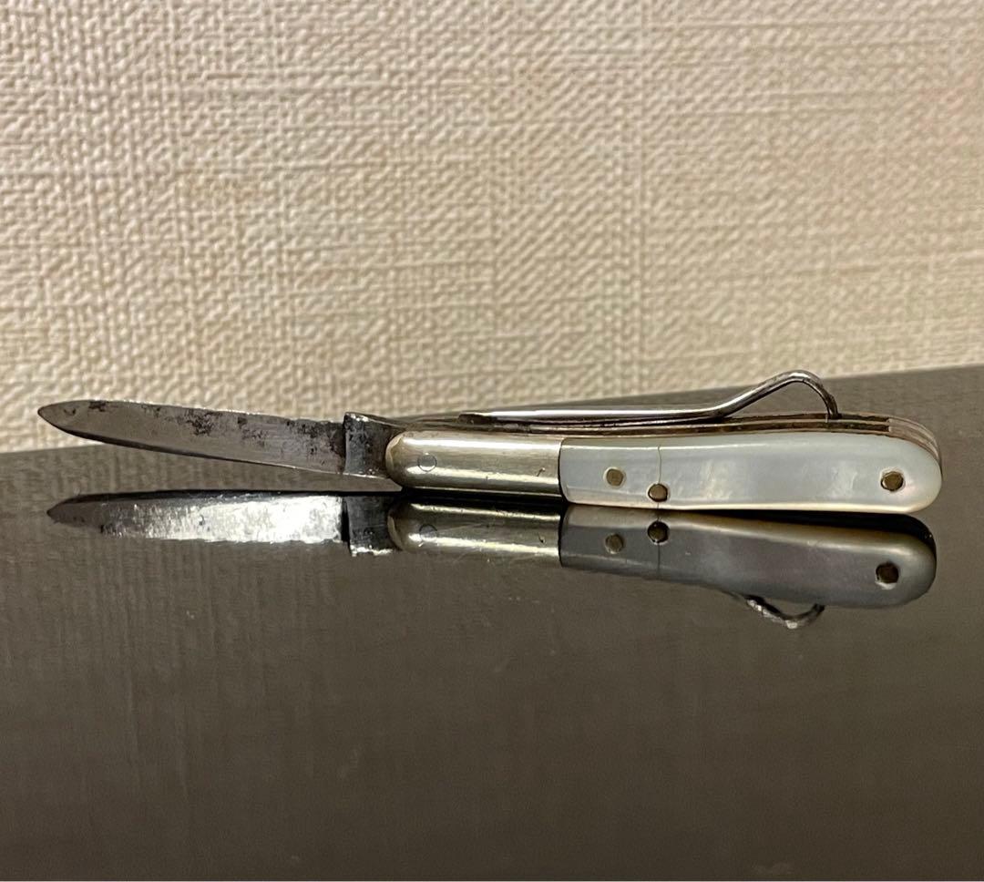 ディクソンカトラリー社　アンティーク　 モップ　ボタンフックナイフ