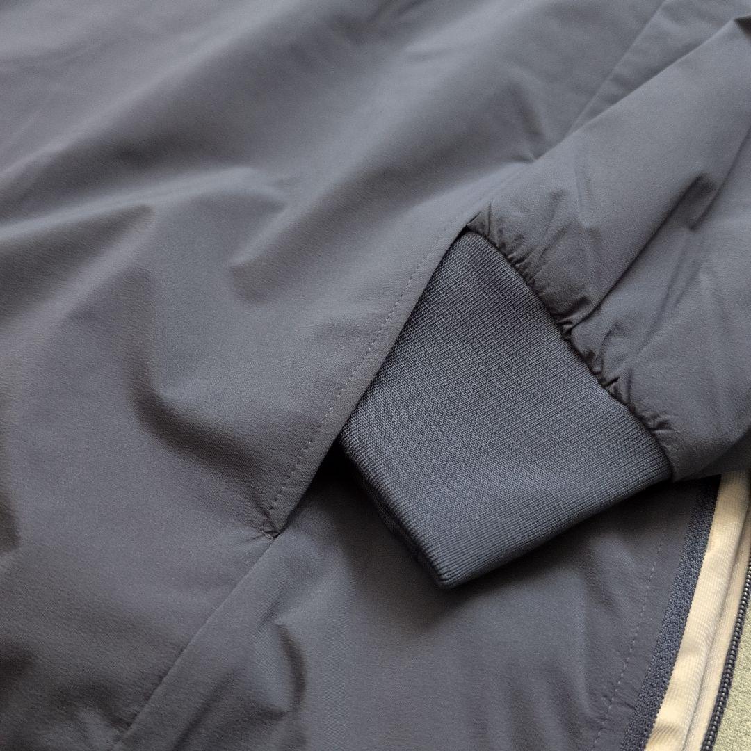 【極美品】ニューバランスゴルフ　2way中綿耐熱ハーフジップジャケット　L