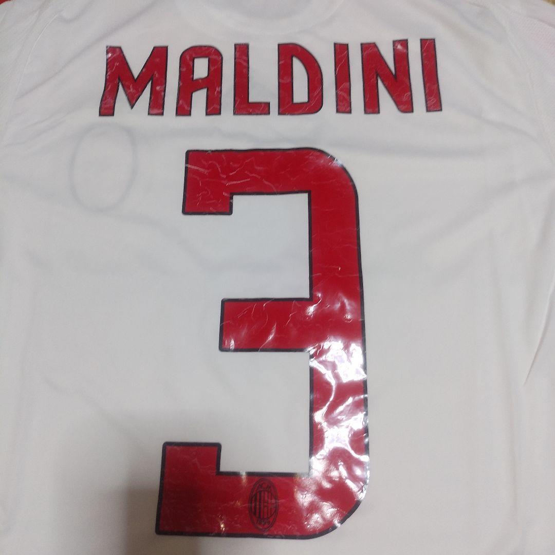 AC MILAN #3 MALDINI 08-09 AWAY 在籍最終シーズン