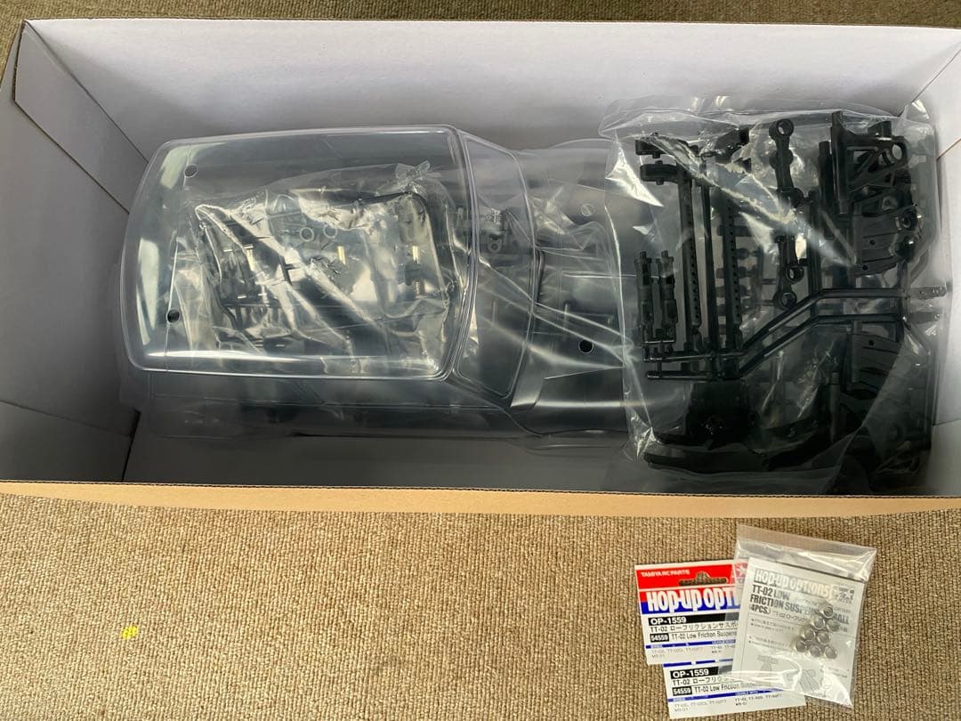 タミヤ 1/10RC ミニクーパーレーシング (MB-01シャーシ)オマケ付き