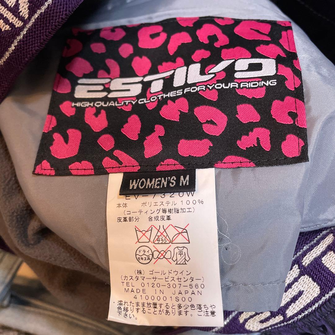 アシックス& エスティボ　レディースMスノーボードウェア