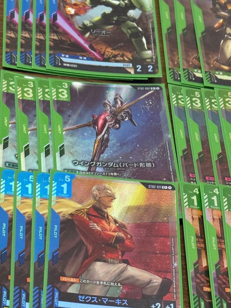 ウィングガンダム LR+　パラレル ガンダムカードゲーム　ボーナスパック