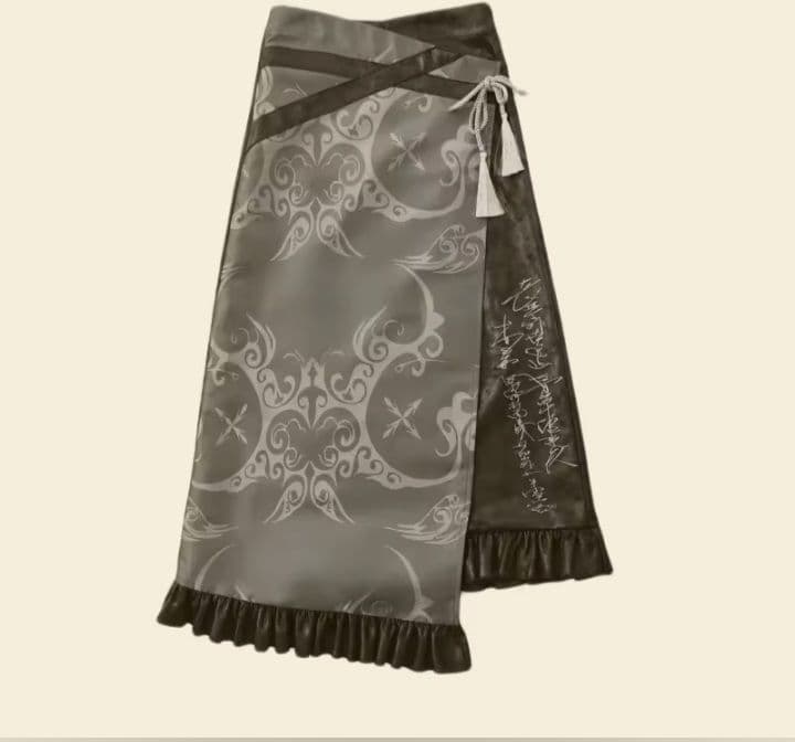 コスプレ衣装　ベリーダンス　ダンス　忍者　和風　トップス&スカート　M　ゴスロリ