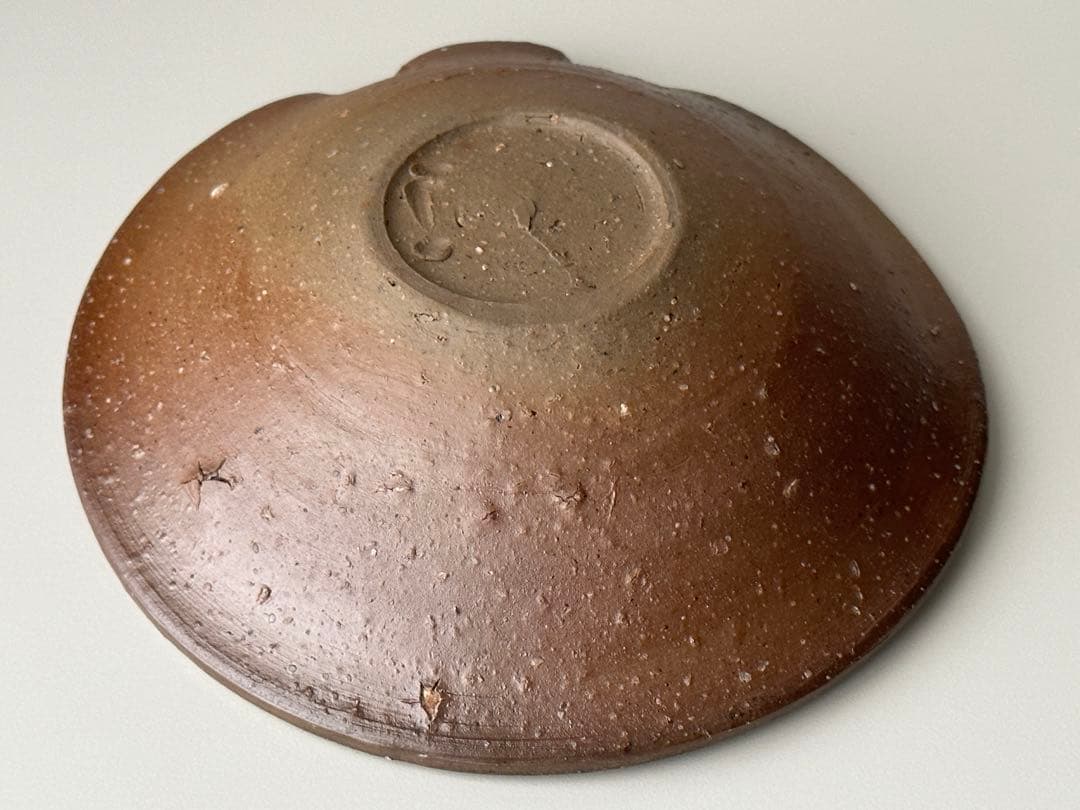 金重まこと 備前 平片口 皿 ④