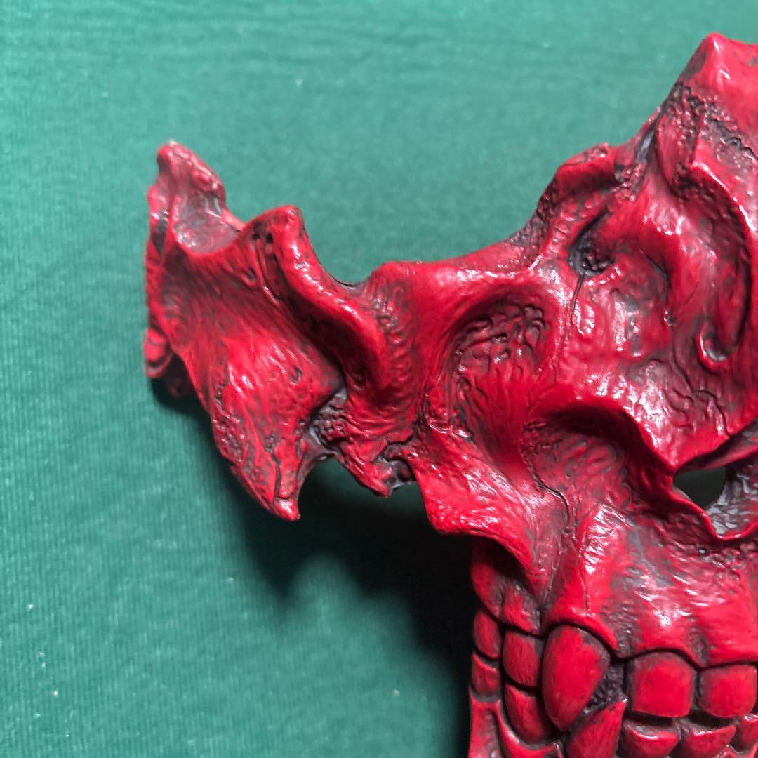 VOLK TACTICAL GEAR 鉄虎竜オーガマスク 赤 サバゲー