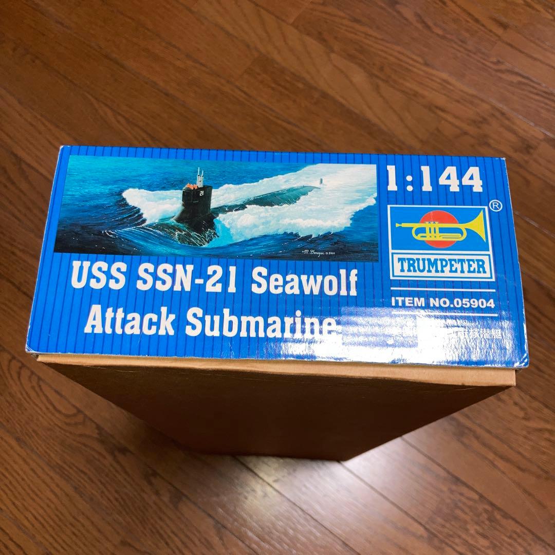 米海軍USS SSN-21 攻撃型原子力潜水艦 シーウルフ　Seawolf