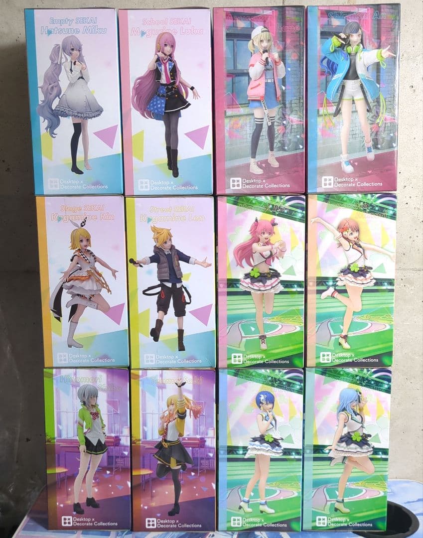 初音ミク プロセカ フィギュア 12点セット