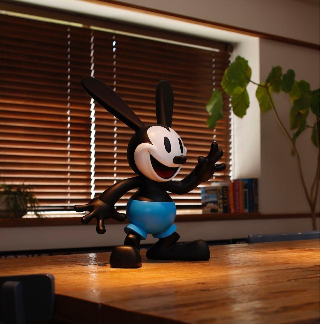 100個限定品　ディズニー　オズワルド　ビッグソフビフィギュア　フロッキーver