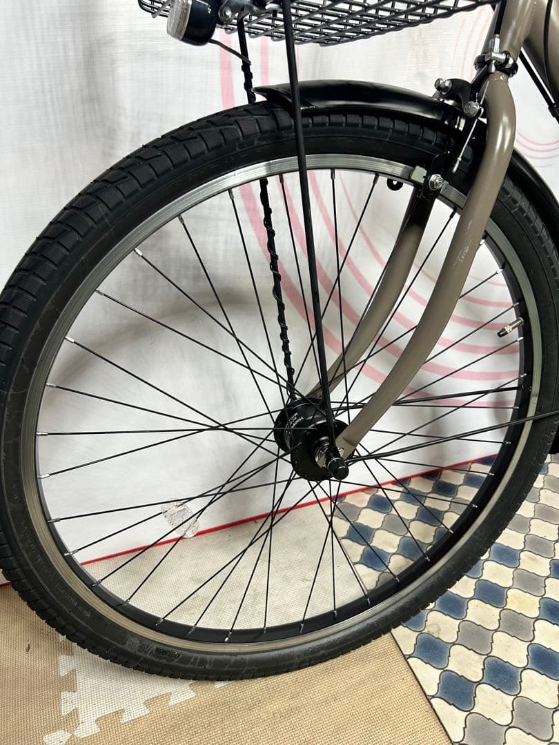 No.526 SOUTHERNPORT27.5型自転車シマノ外装６段オートライト