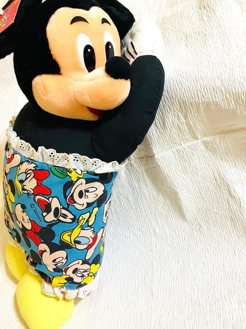 【未使用】ミッキーマウス 特大 / ヴィンテージ ぬいぐるみ タグ付き 激レア‼️