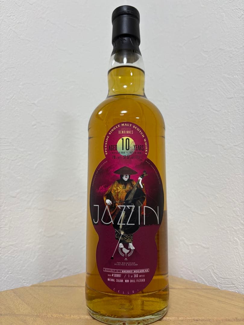 ベンリネス2010 10年／ウイスキーファインド JAZZIN “Cello”