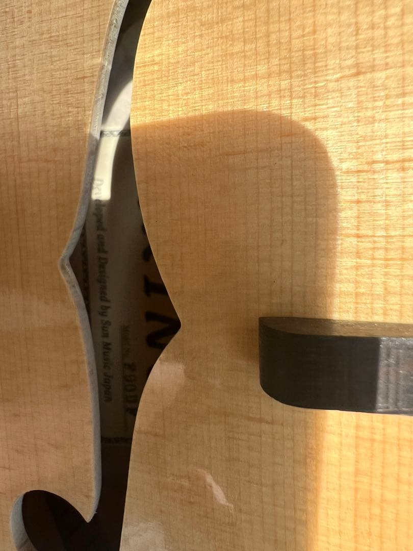 田*也様 ほぼ未使用　お値下げ！フラットマンドリン　オワリヤ楽器　定価30万超ワ