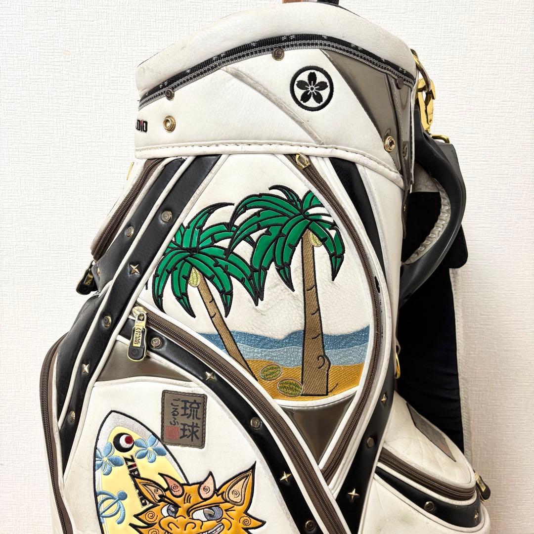 100本限定品！琉球ゴルフ ジパングスタジオ キャディバッグ