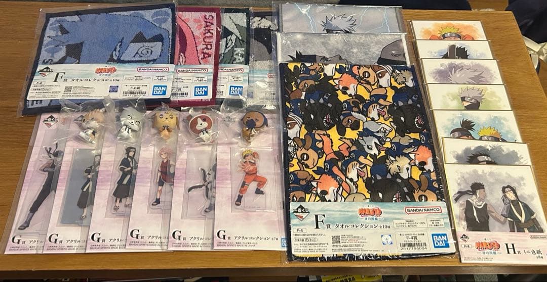 一番くじ NARUTO 波の国編 白 ナルト フィギュア A賞 C賞 D賞