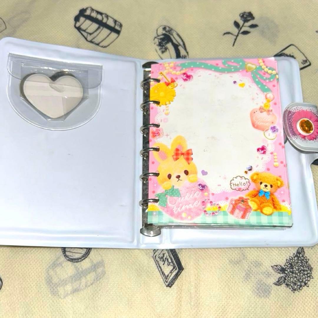 シール帳　当時物　平成　シールバインダー　cutie time シール付き