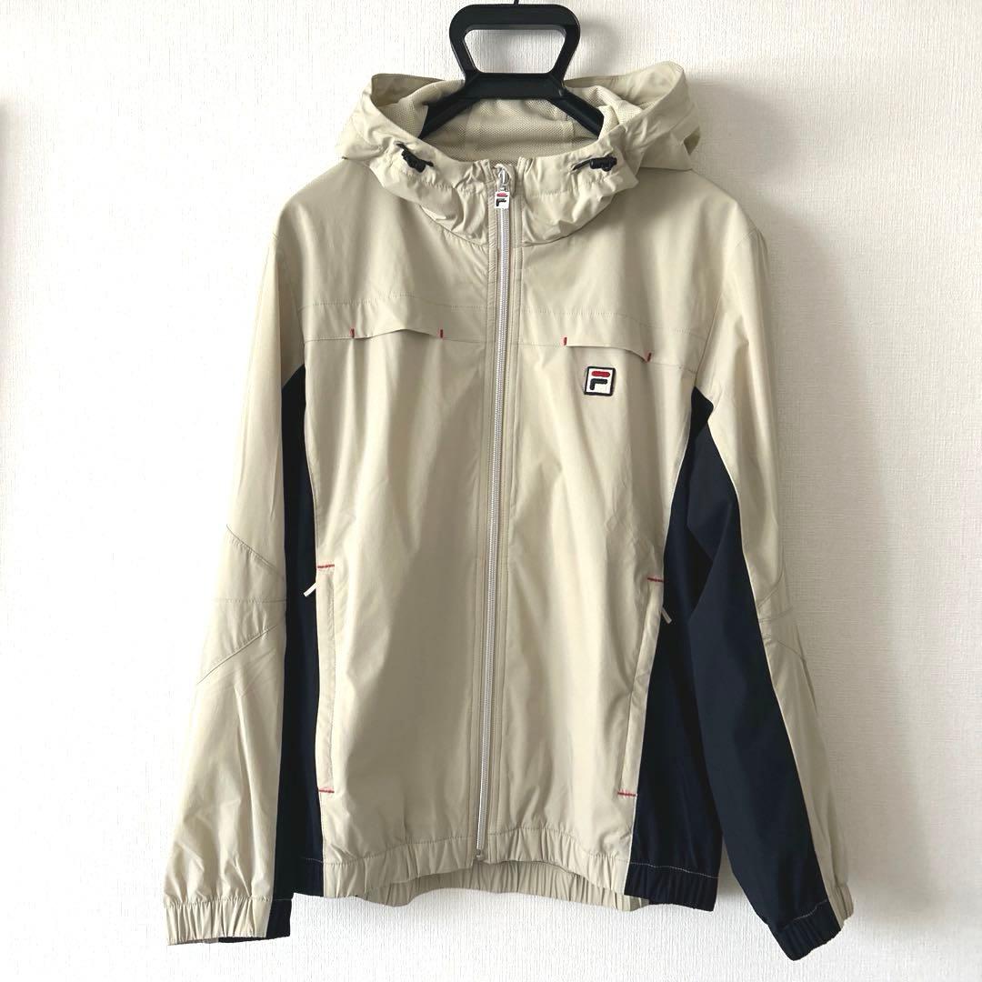 FILAテニス 未使用トラックジャケット ベージュMメンズ