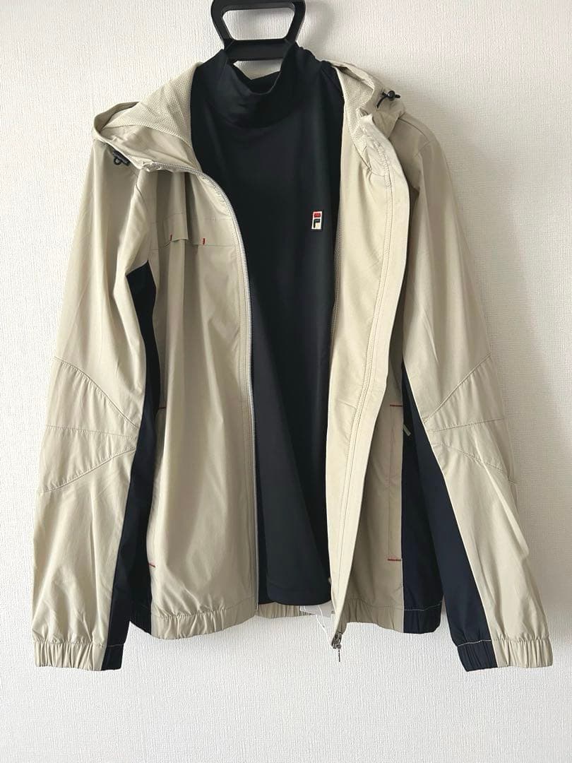 FILAテニス 未使用トラックジャケット ベージュMメンズ